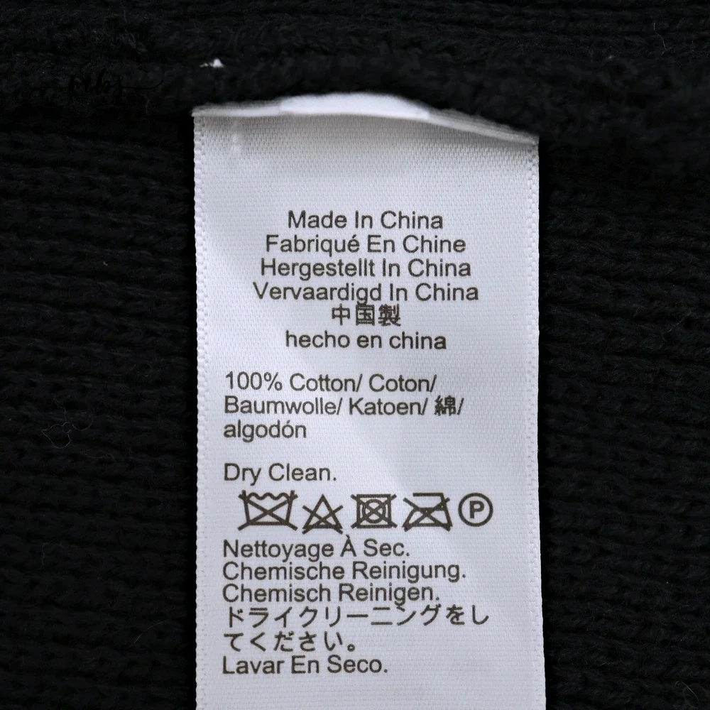 J. Crew Emilie Contrast Trim‎ Gold Button Sweater Jacket Black White Women XXS
